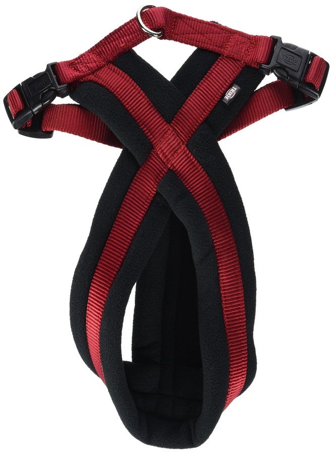 Trixie Premium Touring Harness M-L 50-90cm/25Mm Red - Image 1